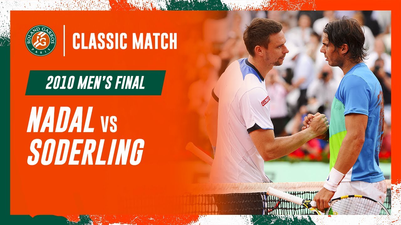Nadal vs Soderling 2010 Men's final | Roland-Garros Classic Match