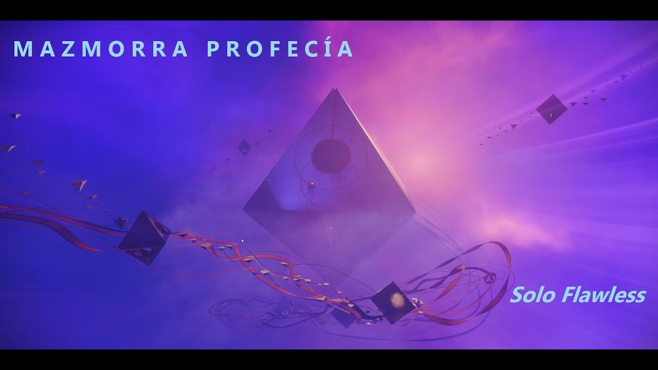 Destiny 2 - Mazmorra Profec&iacute;a S&oacute;lo Sin Morir - Prophecy Dungeon Solo Flawless
