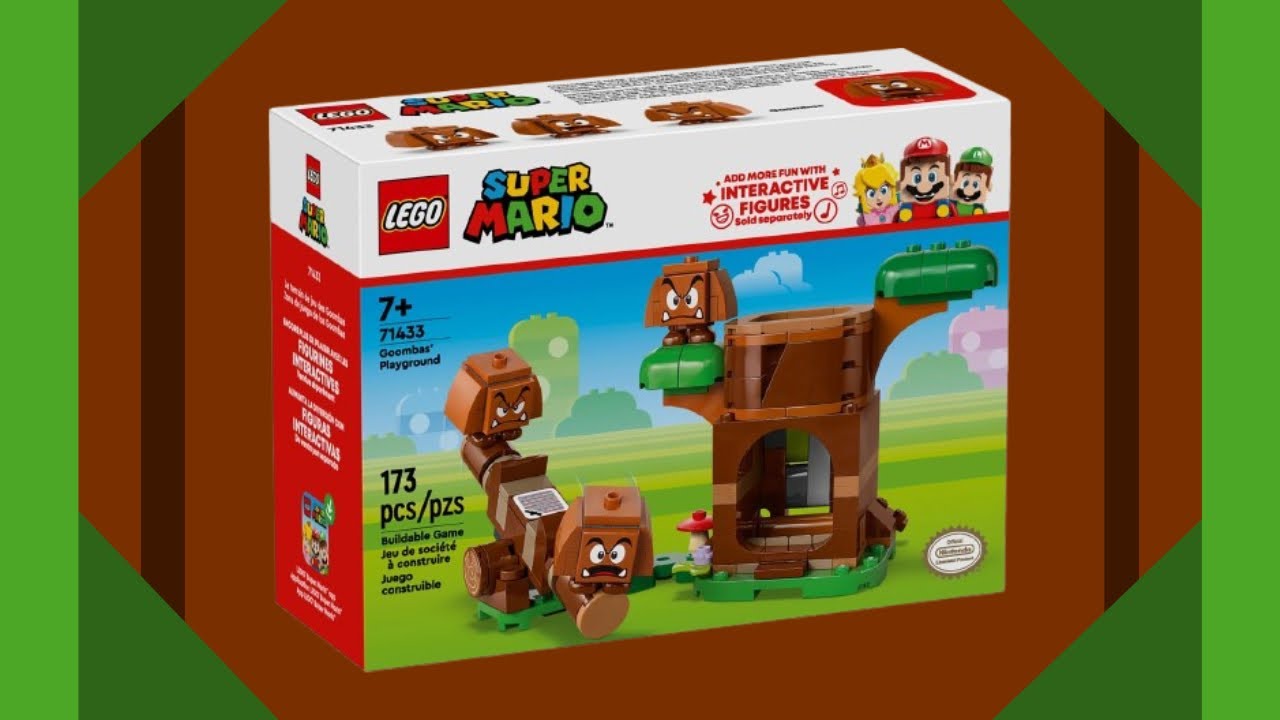 Lego Super Mario: Goomba’s Playground (71433) Build & Review