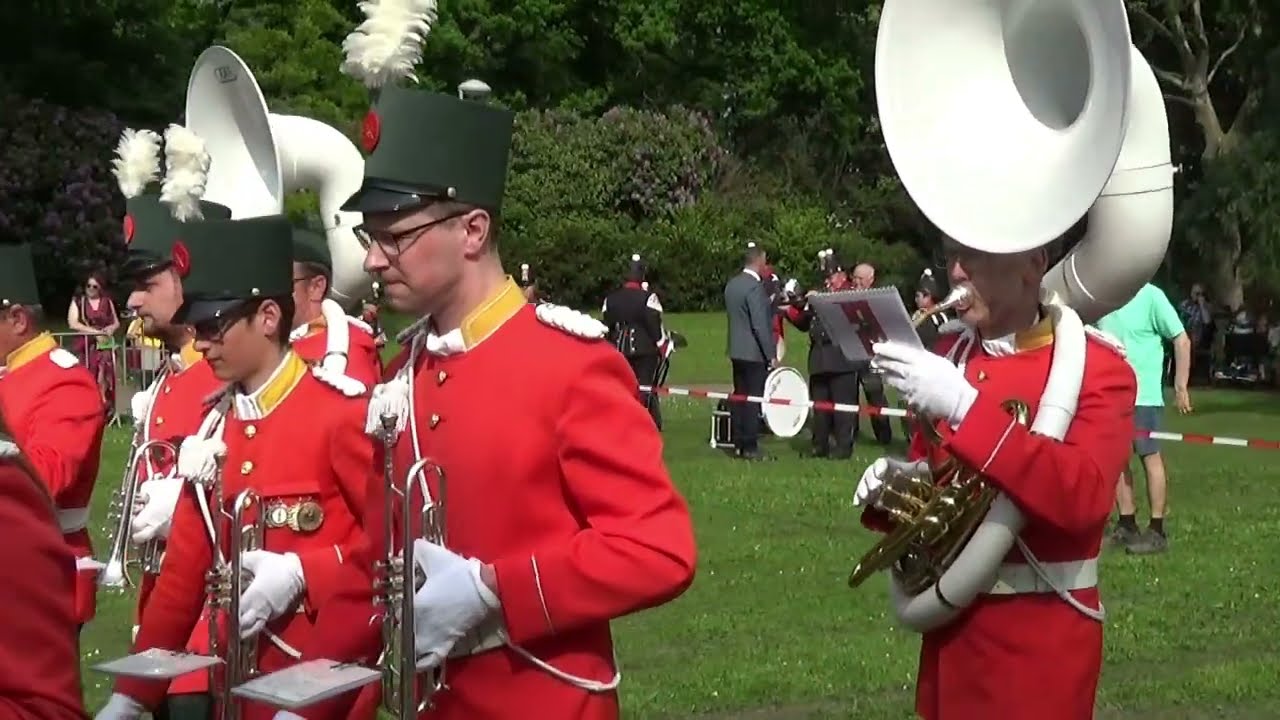 Muziek en marswedstrijd Schutterij St. Sebastiaan Schimmert