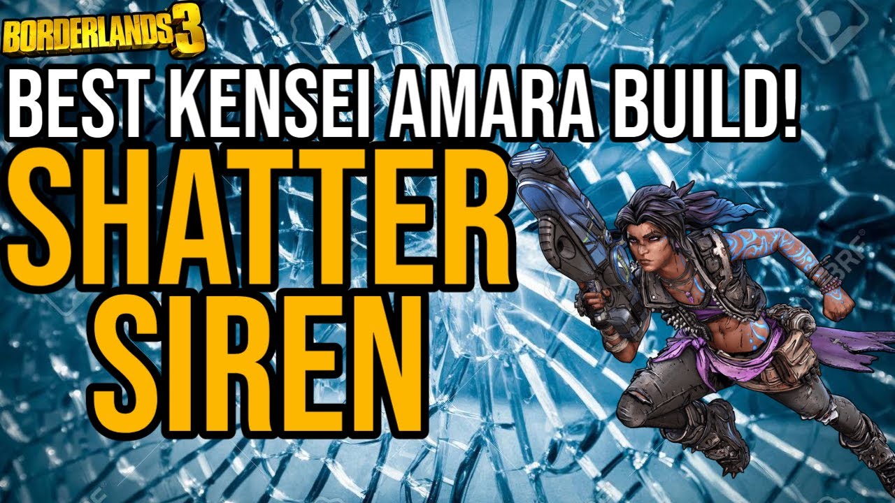BEST 4TH TREE GUN BUILD! Freeze EVERYTHING! (Kensei Amara) // Shatter Siren Amara // Borderlands 3