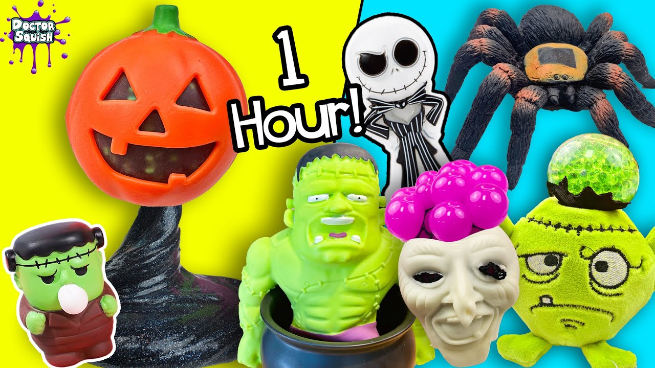 1 HOUR of HALLOWEEN Squishy Toys With Doctor Squish!