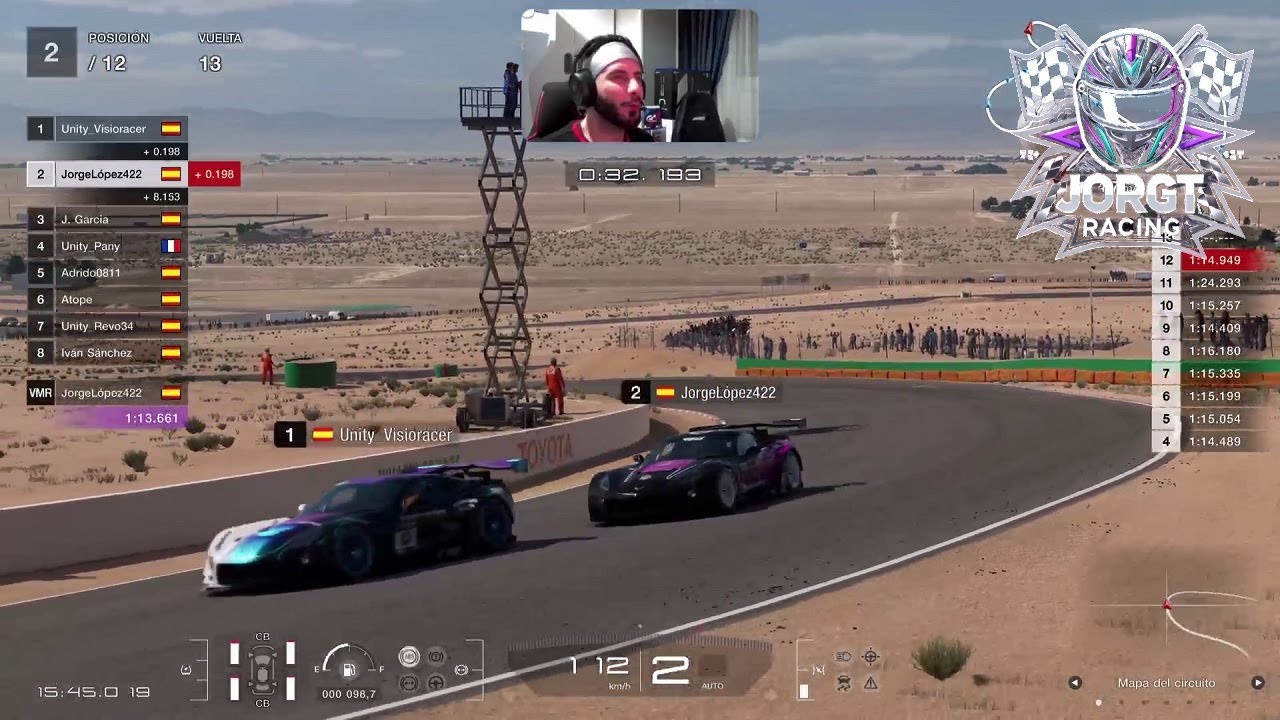 Unity Torneo Interno 26-27 Carrera 1 - Retransmisi&oacute;n Gran Turismo 7