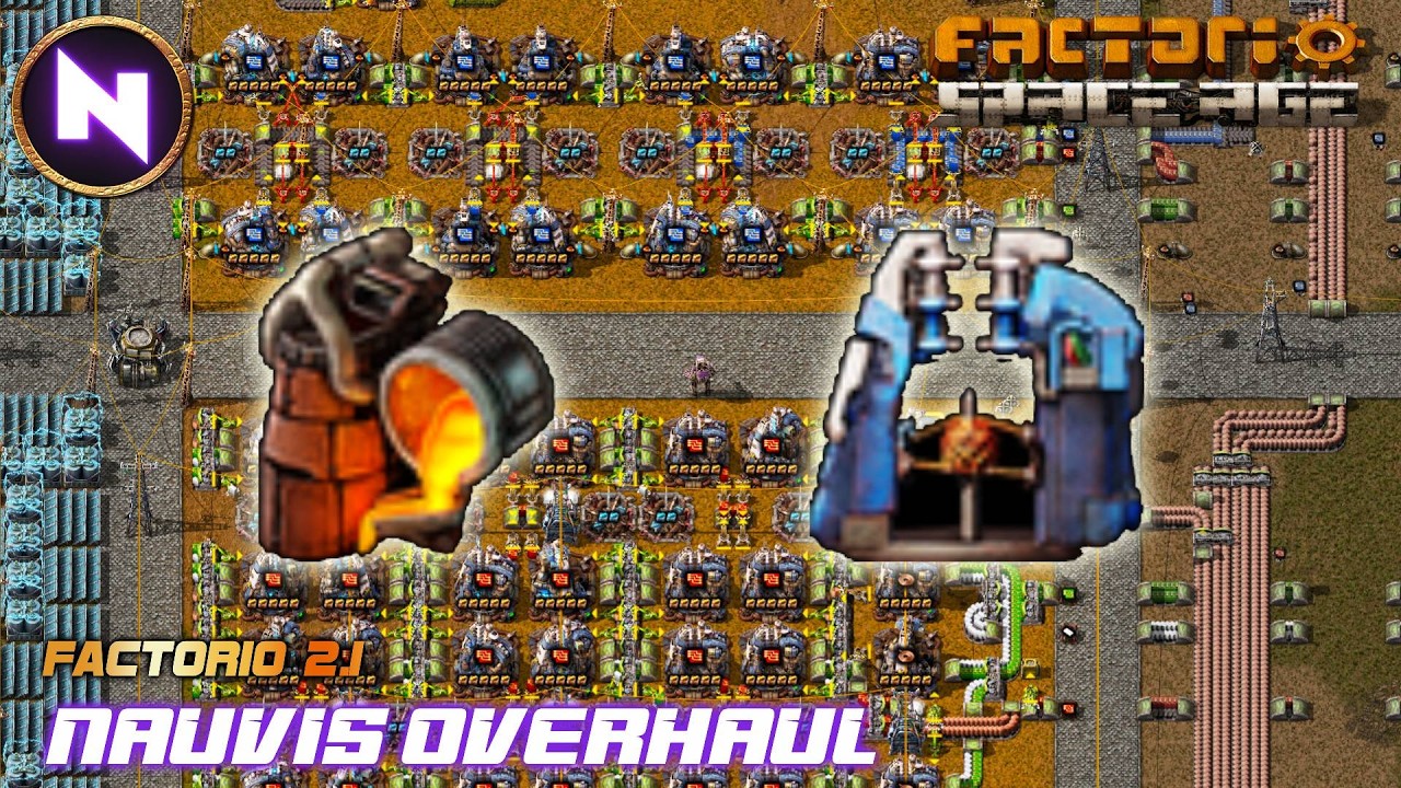 Complete Overhaul of Nauvis; Foundries & EM Plants | 27 | Factorio Space Age Release 2.1