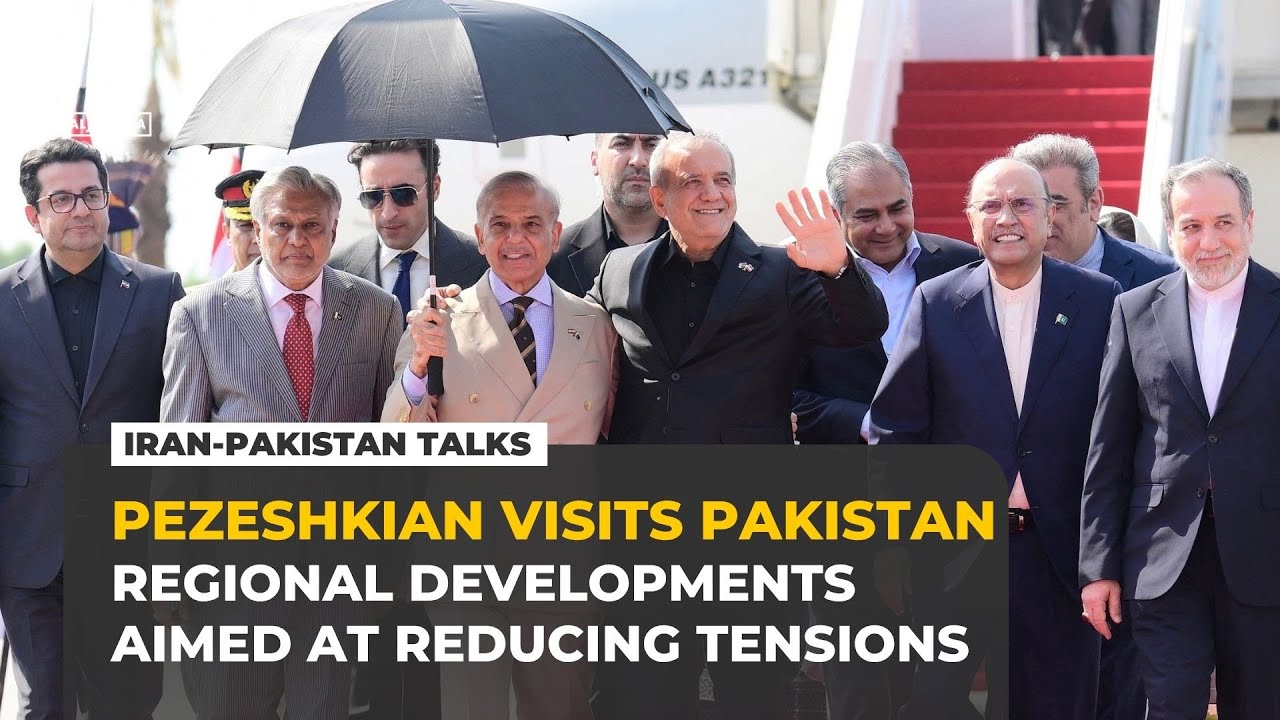 Iran&rsquo;s Pezeshkian to discuss bilateral trade, energy issues on Pakistan trip
