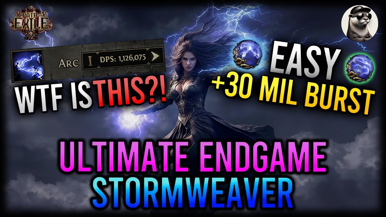 When ARC Does +1 Mil DPS... Stage 5 CoC Stormweaver | Best Endgame Sorc Guide | Path of Exile 2