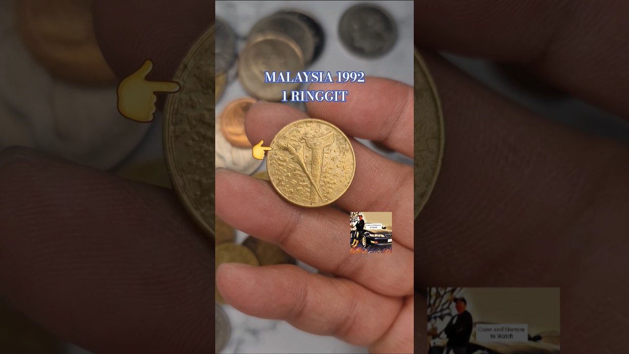 COIN COLLECTING: MALAYSIA 1992 1 RINGGIT #coin #coinsworthmoney #treasuresearch #money #collection