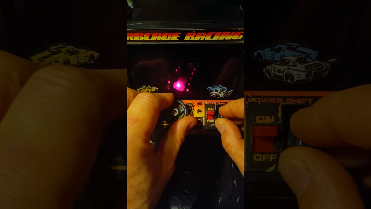 Tomy Arcade Racing #retrogaming #vintage #retro  #electro # mechanical # tabletop # habdheld #color
