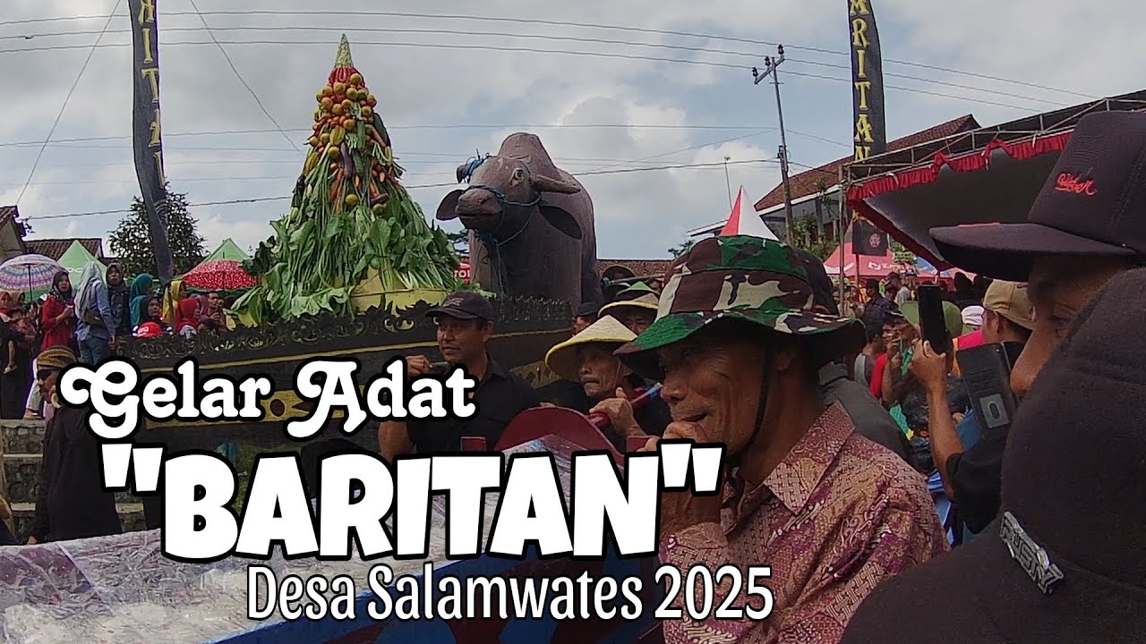 🔴 Live  Gelar upacara adat BARITAN Desa Salamwates Kecamatan Dongko 2025