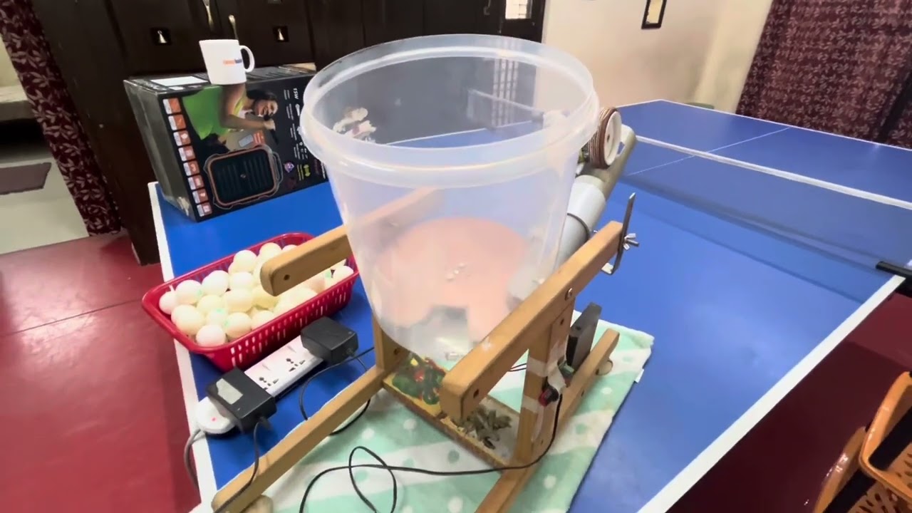 Fine tuning the Table tennis Robot