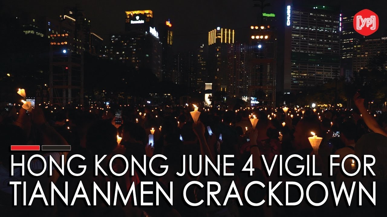 Hong Kong June 4 Vigil for Tiananmen Crackdown