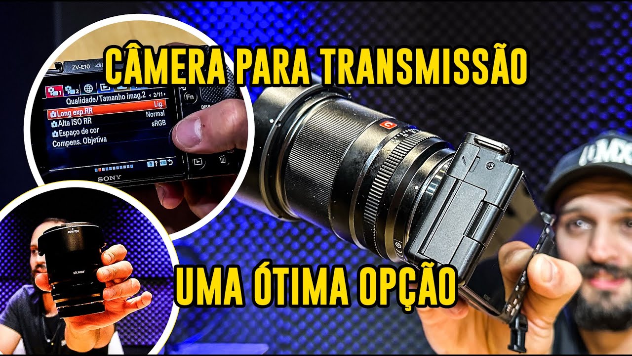 NÃO COMPRE UMA CÂMERA PARA TRANSMISSÃO SEM VER ESSE VÍDEO