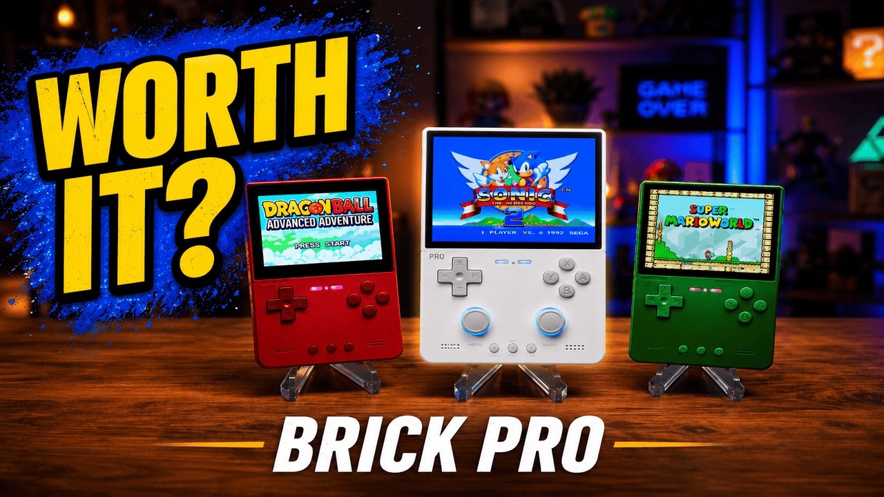 The Best Vertical Retro Handheld Under $100? | TrimUI Brick Pro Review