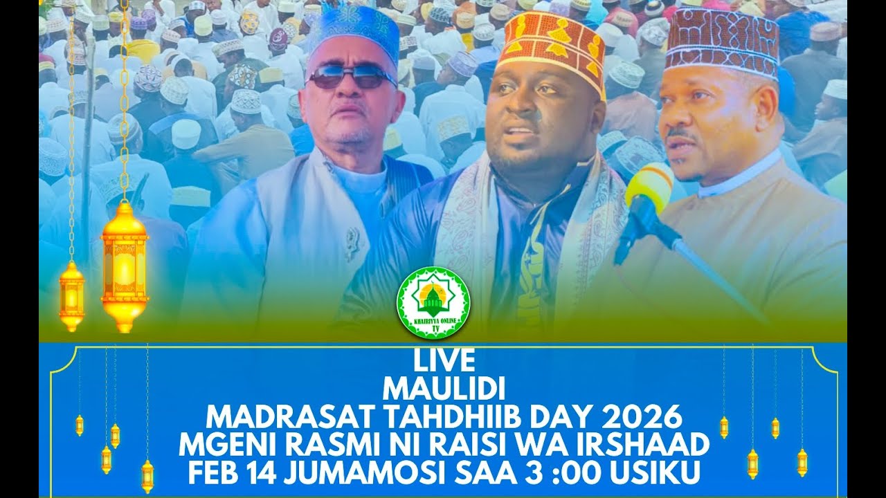 🔴LIVE MAULIDI MADRASAT TAHDHIIB KOROGWE KWA UST MAHFUUDHU