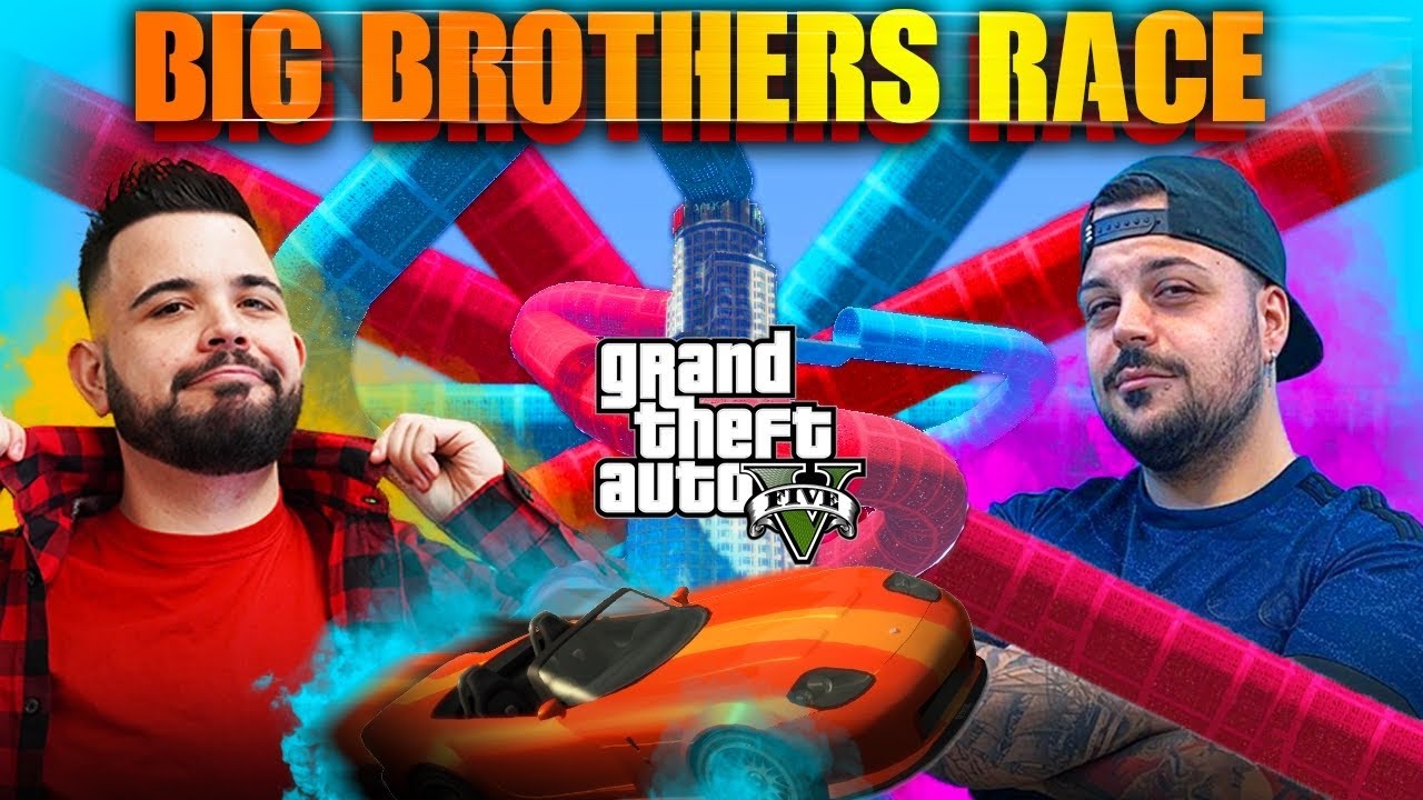 Big Brothers Race: è un MASSACRO! Grand Theft Auto 5 Online