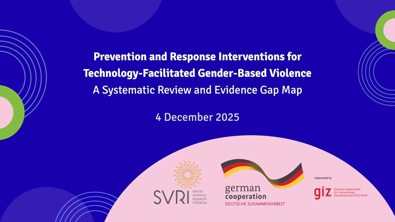 Prevention & Response Interventions for TFGBV: A Systematic Review and Evidence Gap Map