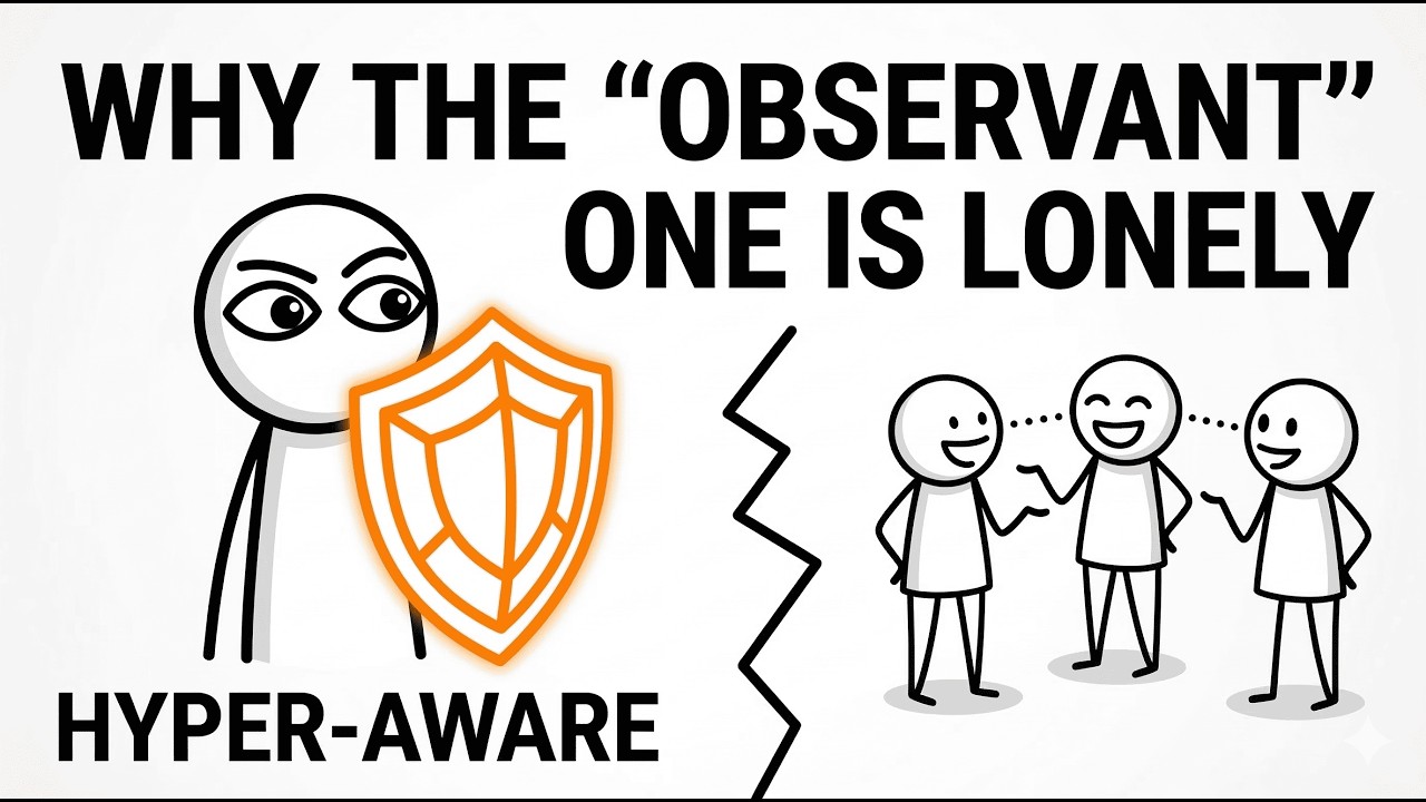 Why Highly Observant People Feel Lonely 🧠