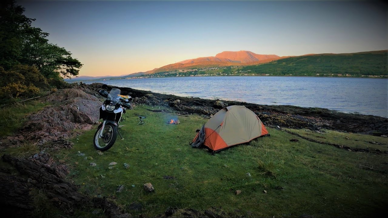 Wild Moto Camping Scotland on 125 - part two 💕🏍🏕