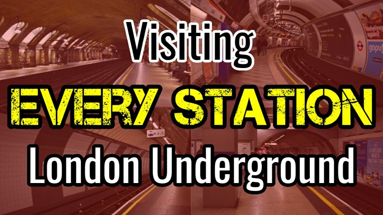 All 272 London Underground Stations (visiting every station) Transport for London