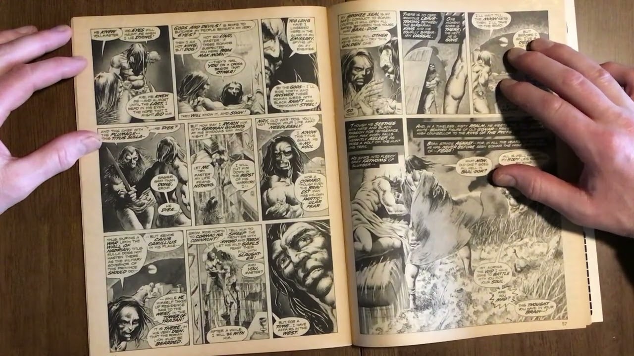 Выпуск 285 подкаста Scott Reads Comics: Дикий меч Конана 16 (Черви Земли, часть 1)