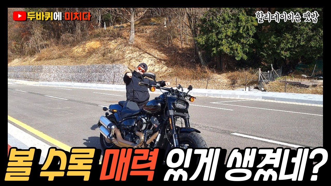 볼 수록 매력 있게 생겼네? / 할리데이비슨 팻밥 / 크루저 / 소프테일 / 제정신 아닌 바이크 리뷰