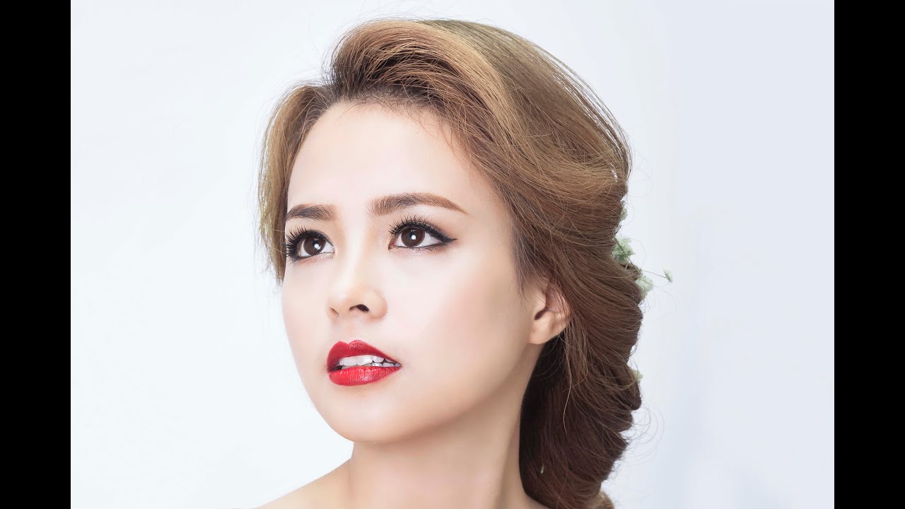 Trang điểm với son đỏ quyến rũ |TRANG SUN MAKEUP ACADEMY|