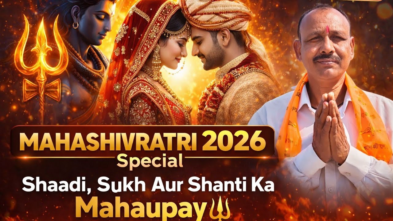 Mahashivratri 2026 Special | Shaadi, Sukh Aur Shanti Ka Mahaupay 🔱