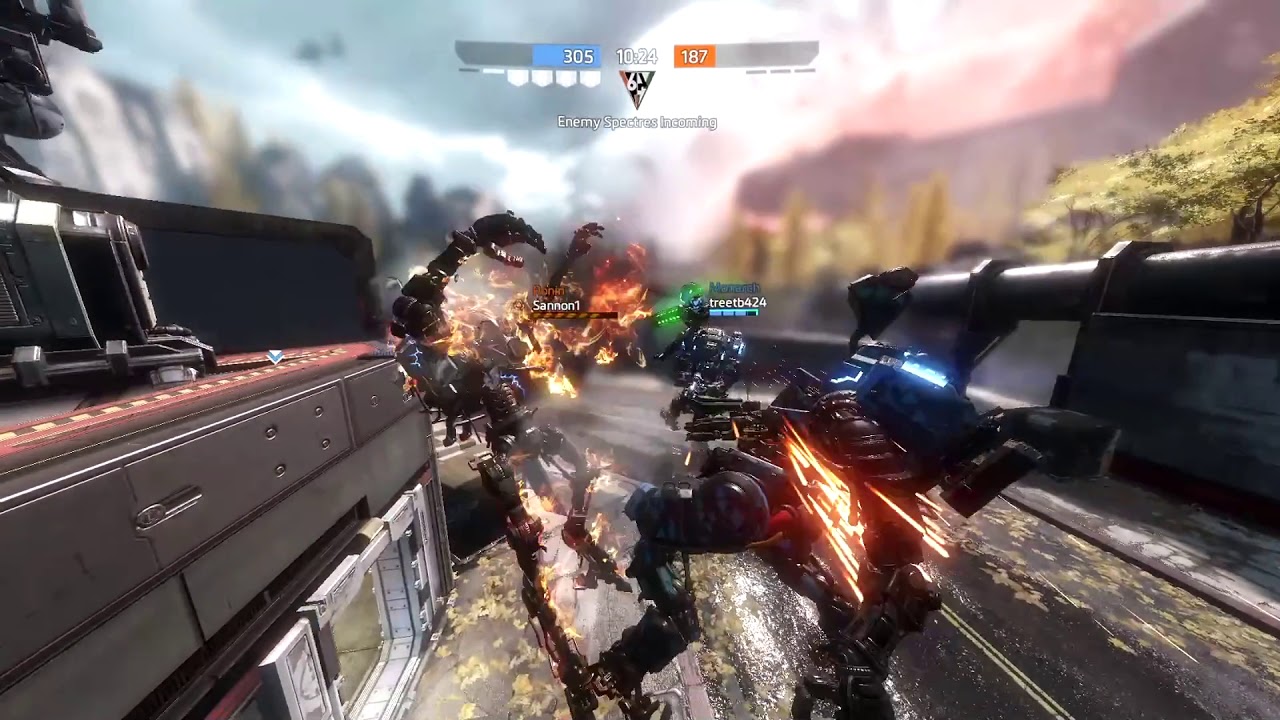 Sirian & xcaliz0rz playing Titanfall 2 in 2020.
