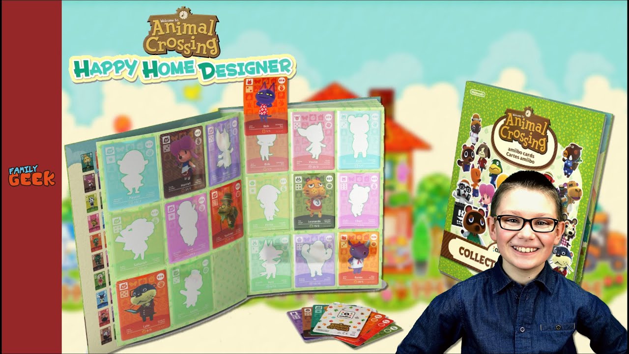 Album Collector Cartes Amiibo Animal Crossing - s&eacute;rie 1 - Ejayremy | Ejayremy