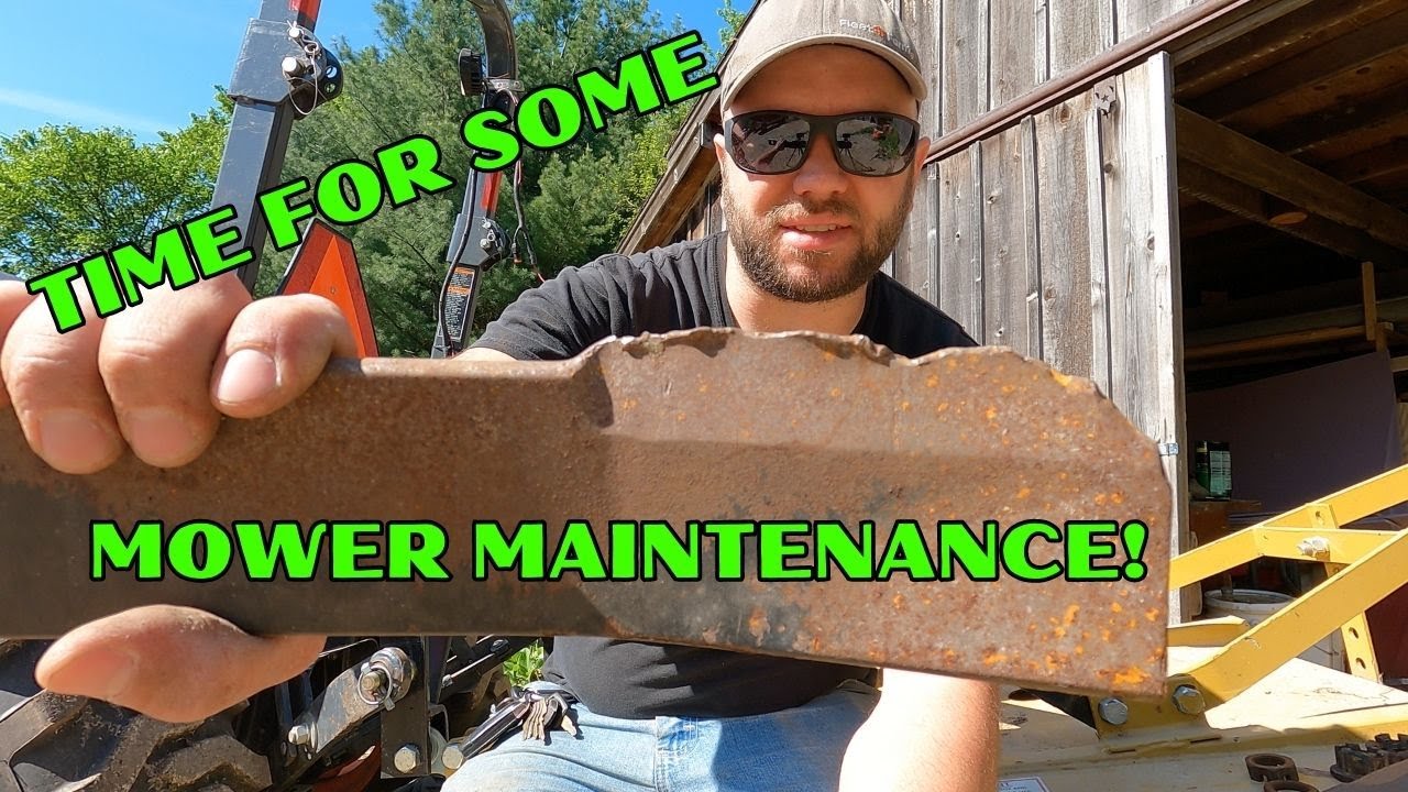 HOW TO SERVICE A 4' KING KUTTER BRUSH MOWER