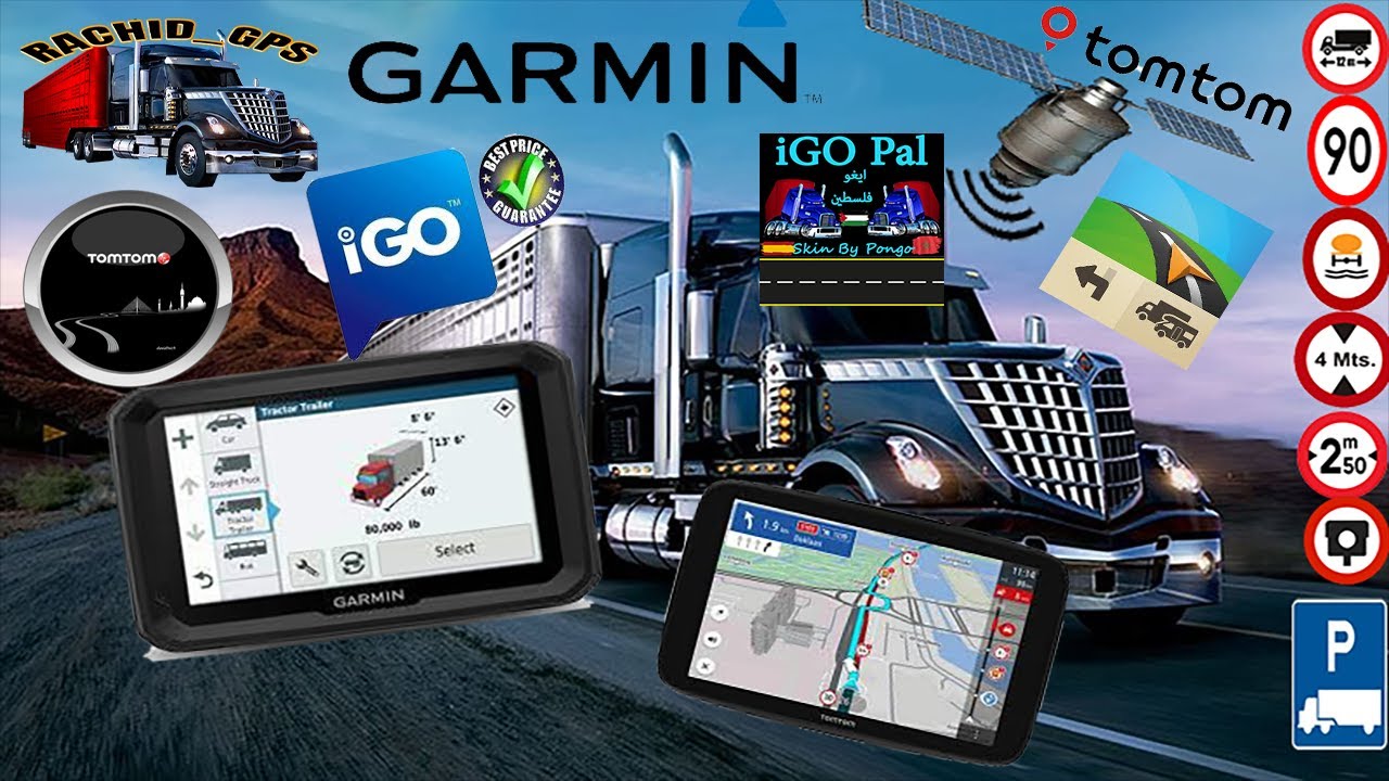جهاز GPS  المناسب للسائق المهني