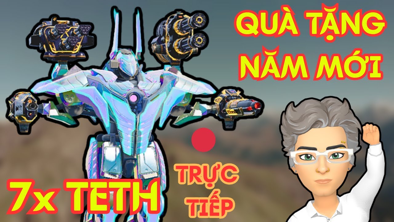 Tặng Quà Năm Mới 2026: 7x robot TETH