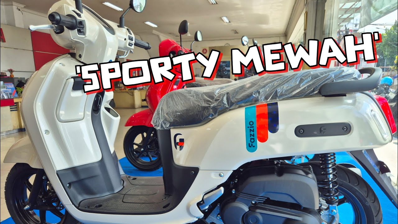 'PUTIH SPORTY' | FAZZIO 125 Hybrid NEo Warna PUTIH