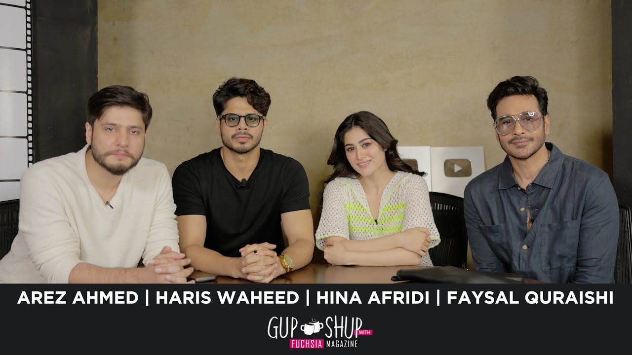 Hina Afridi | Faysal Quraishi | Arez Ahmed | Haris Waheed | Cast Of Raaja Rani|Gup Shup with FUCHSIA