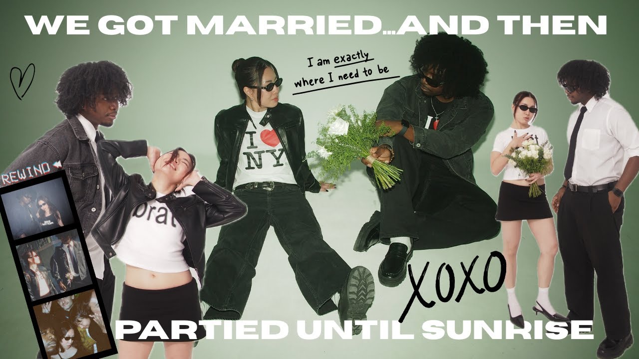 We got married… and then partied until sunrise (Anniversary Edition) | 在台灣和愛人、朋友們一起玩到天亮的結婚一週年