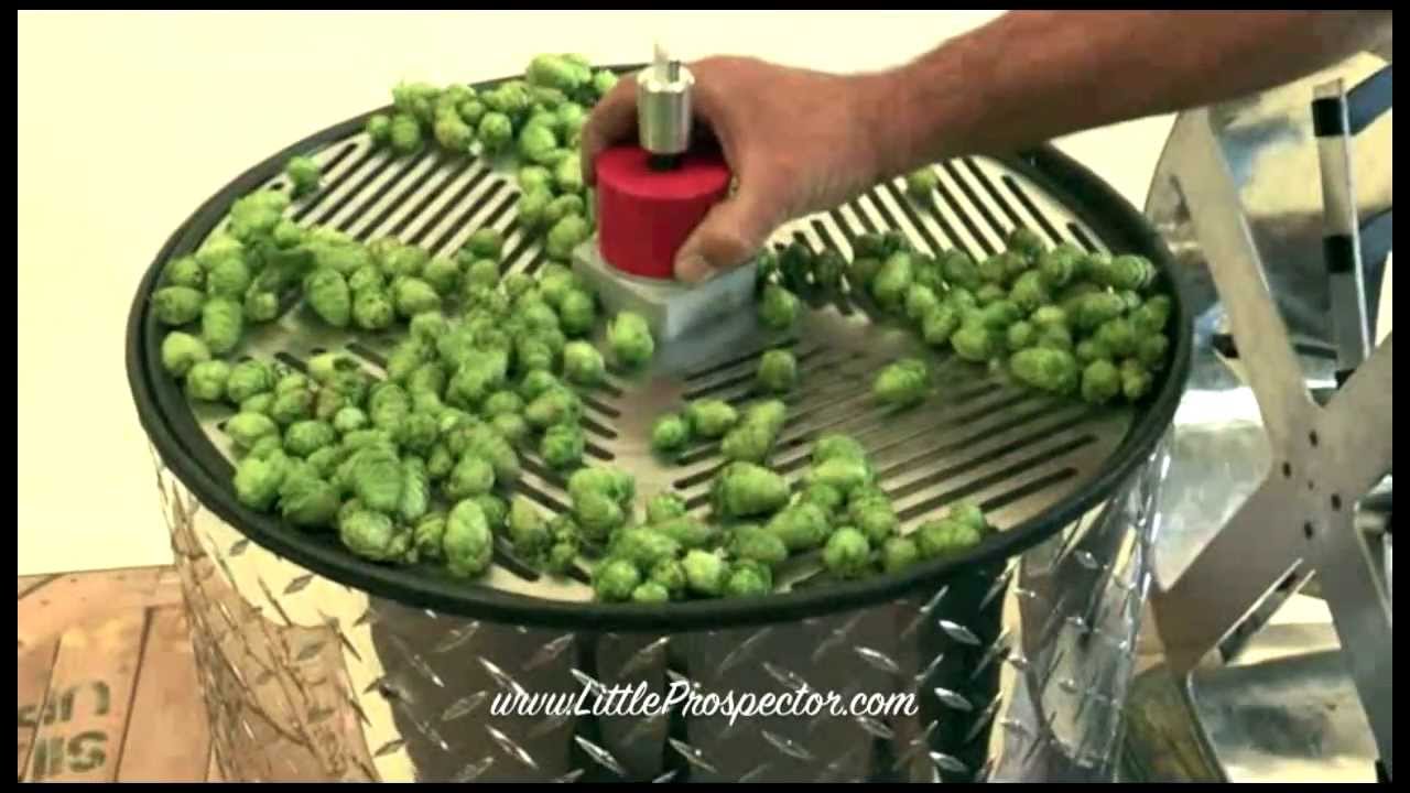 Little Prospector Electric Trimmer for Hops, Buds & Flowers Video
