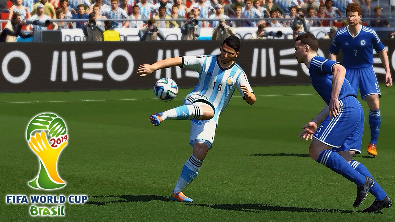 Argentina vs. Bosnia-Herzegovina | 2014 FIFA World Cup Brazil | Pro Evolution Soccer 2014 (PES 2014)