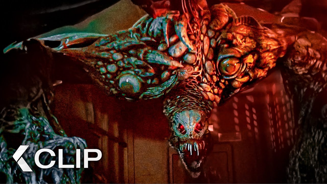 Dr. Birkin Mutates Into A Monster - RESIDENT EVIL: Welcome to Raccoon City Clip (2021)