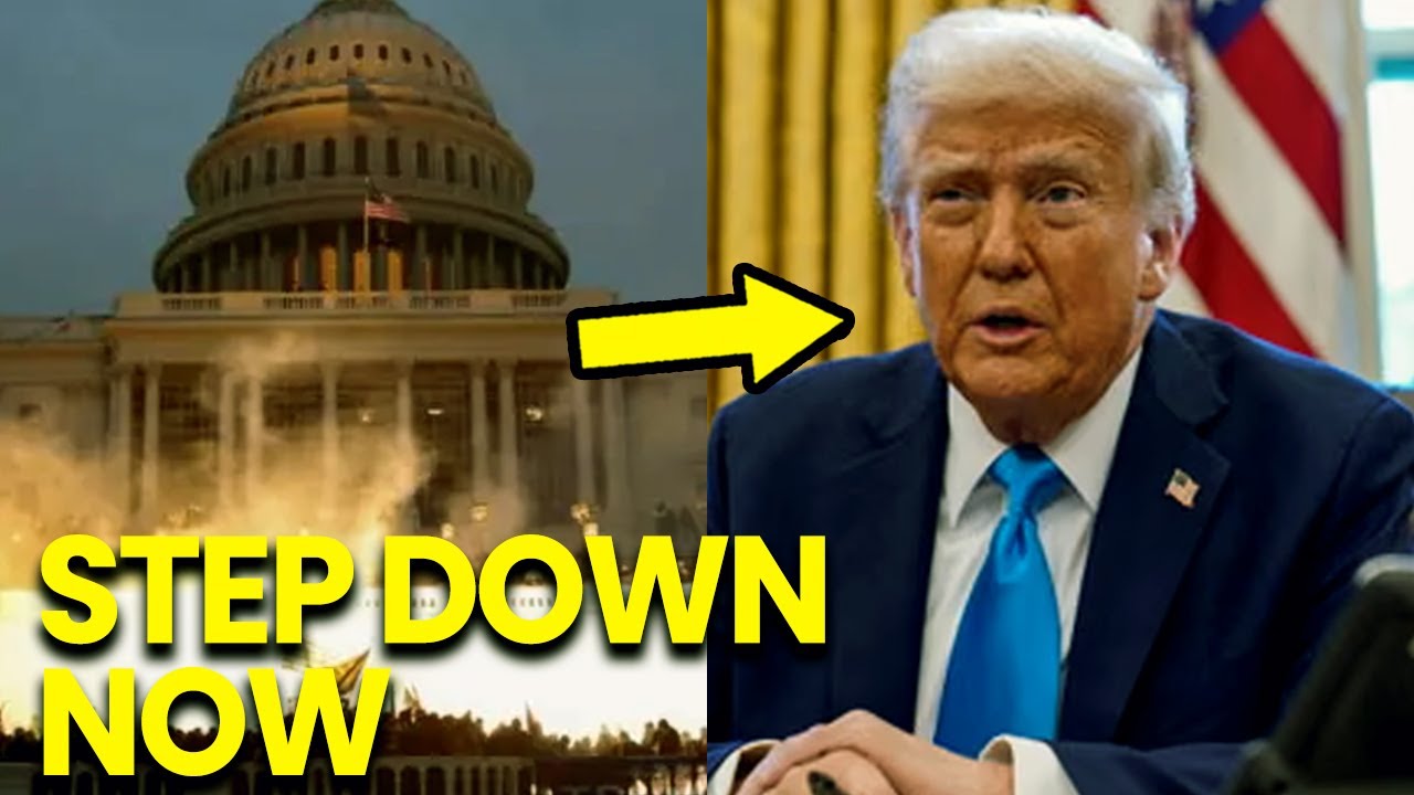 Capitol ERUPTS as Congress DEMANDS Trump STEP DOWN