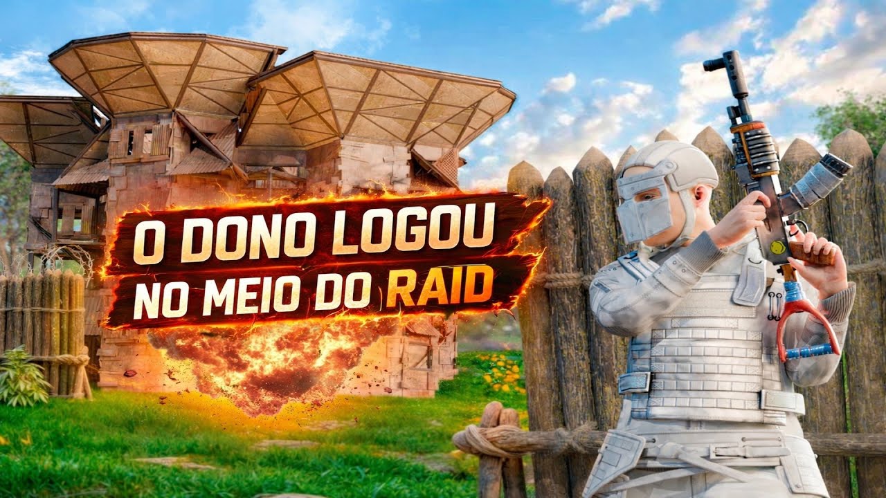 O DONO DA BASE LOGOU NO MEIO DO RAID