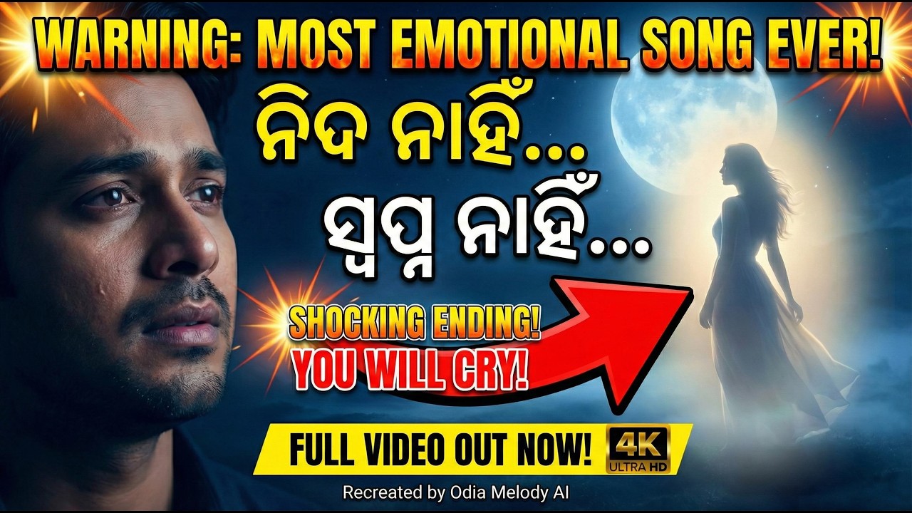 Nida Nahin Swapna Nahin - Odia New Song 2026 | Tuma Ku Dekhila Pare | Odia Melody AI | Emotional |