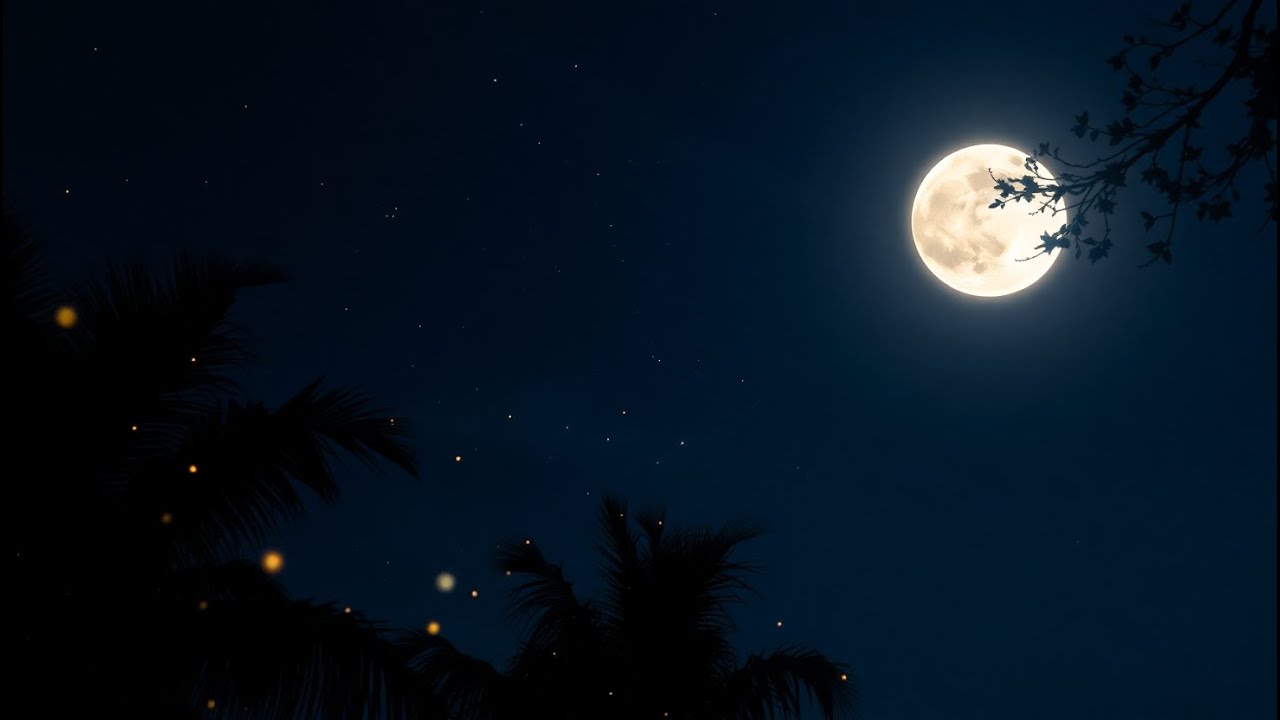 Fall asleep quickly with the sounds of summer nights - relax, and reduce stress