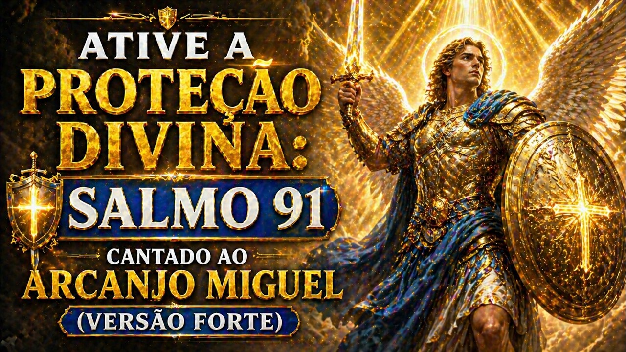 RECEBA UM MILAGRE HOJE! Cântico do Salmo 91 e São Miguel Arcanjo para Quebrar Maldições