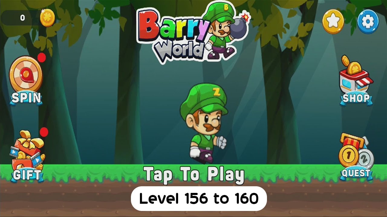 Barry World Adventure Level 156 to 160 Gamplay