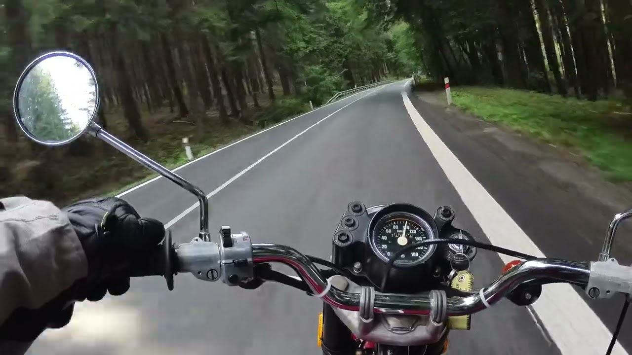 Čz 350/472.4 výjezd na kopec
