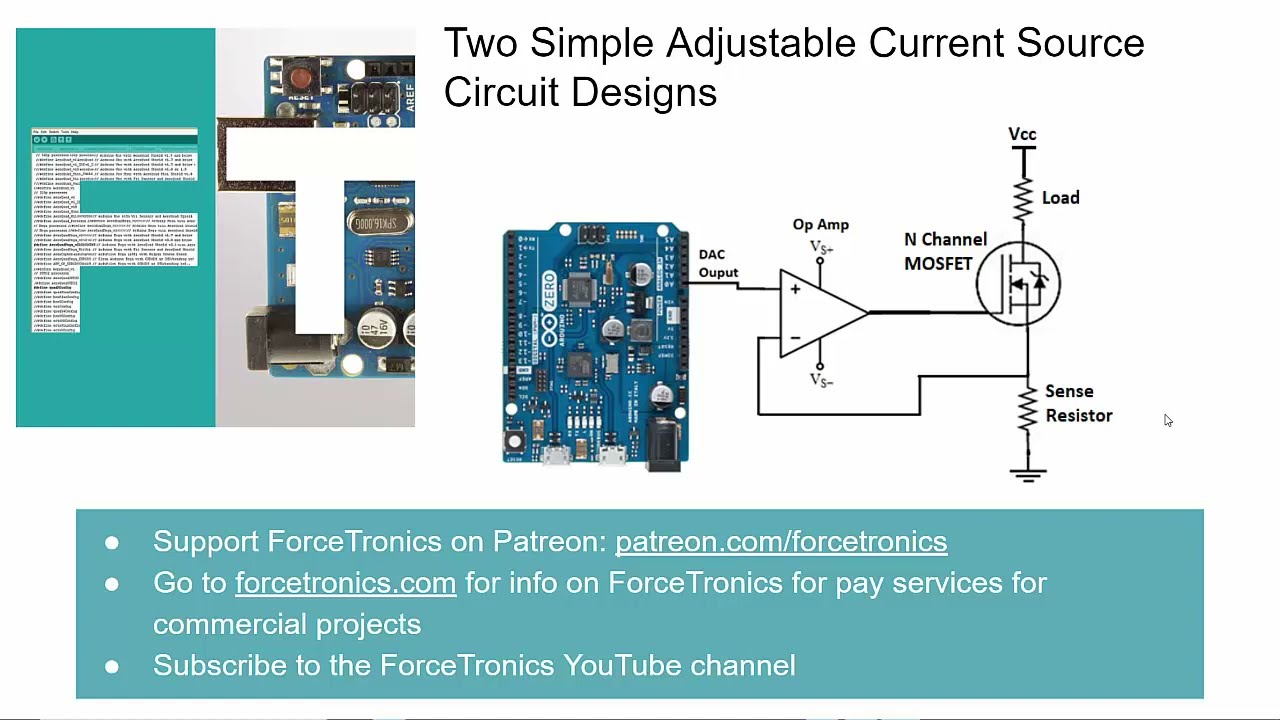 Two Simple Adjustable Current Source Circuit Designs
