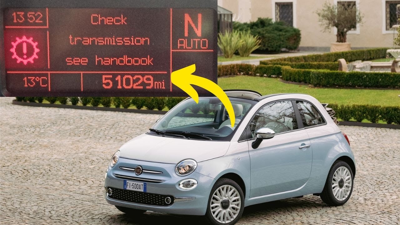 Объяснение предупреждения Fiat «Проверьте трансмиссию, см. руководство»