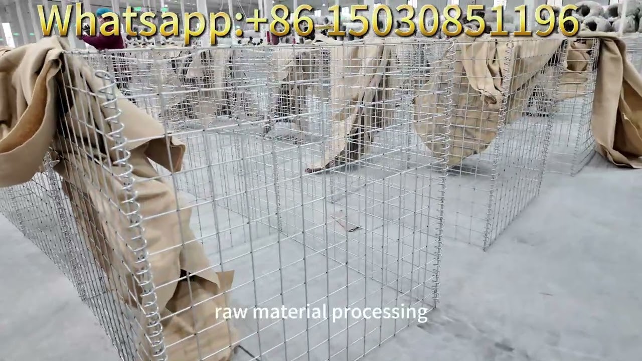 Hesco Barrier Production Welded Mesh Panel