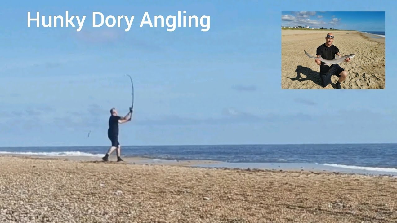 #Sea Fishing Great Yarmouth North Beach. Hound and Bass + (Short Footage From Midweek Boat Trip)
