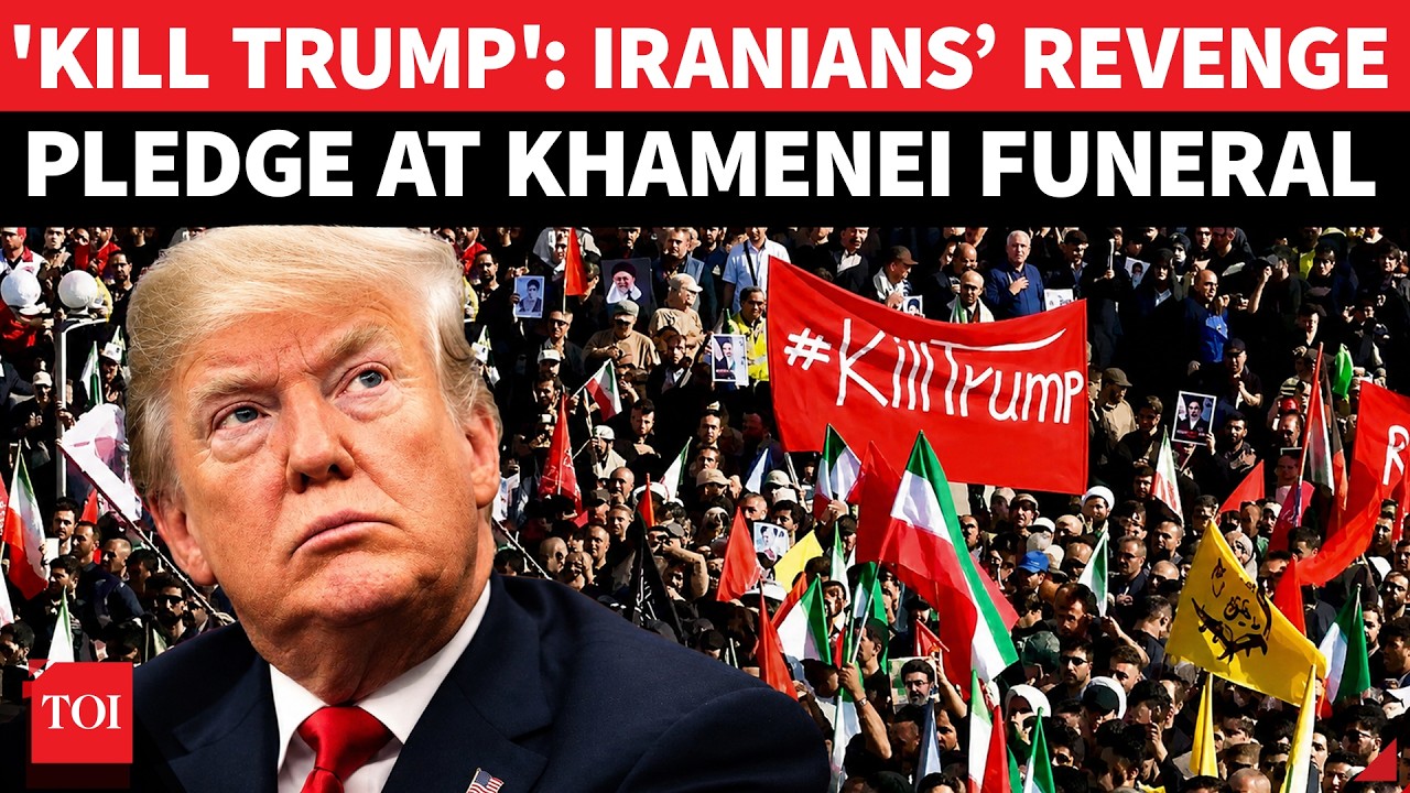 &lsquo;Kill Trump&hellip;&rsquo;: Iranians' Revenge Call At Khamenei Funeral, Shocking Chants Echo Across Tehran